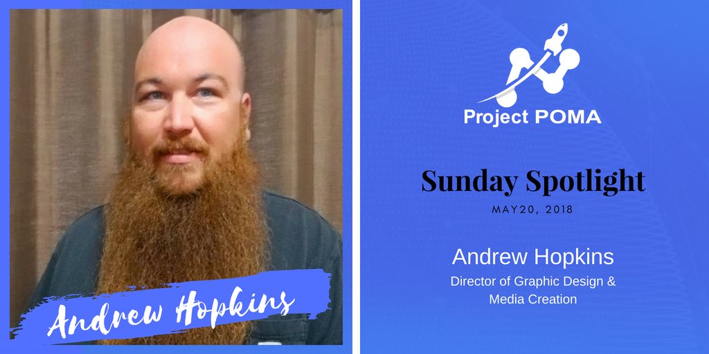 This week our Sunday Spotlight is @acryptkeeper, the Director of Graphic Design and Media Content. He comes to us with experience from various other cryptocurrency projects and has knowledge in marketing! Stop by our telegram and say hello! t.me/POMACommunity