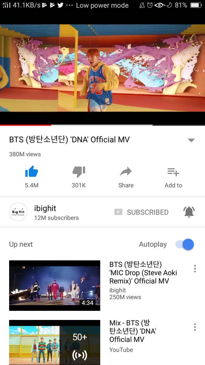 bamsongii's tweet photo. GUYS, DNA WAS 380M? ISN'T IT 390+M? I JUST STREAMED IT BEFORE I SLEPT. MIC DROP WAS 250M? ISN'T IT 280+M?
SOMEONE TELL ME IF I AM WRONG
#StreamFakeLoveNow
#StreamDNANow
#StreamMicDropNow
#iVoteBTSBBMAs https://t.co/w8ZxYklcHZ