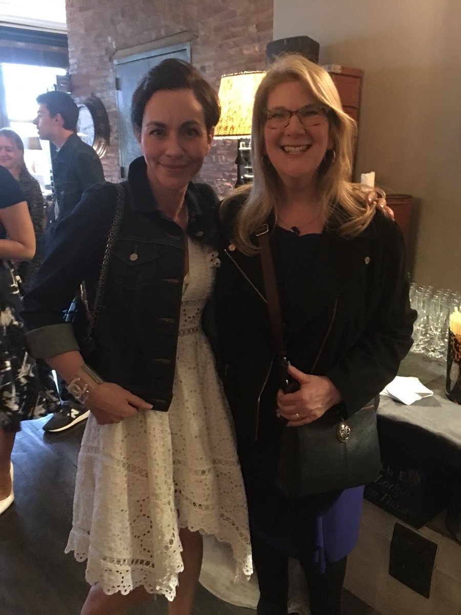 ksandler1's tweet photo. So excited for tomorrow’s @WinforumNY seminar! At pre-forum cocktail party with @cathbarba #diversity #innovation #women #equalite https://t.co/57IdiyJQdw
