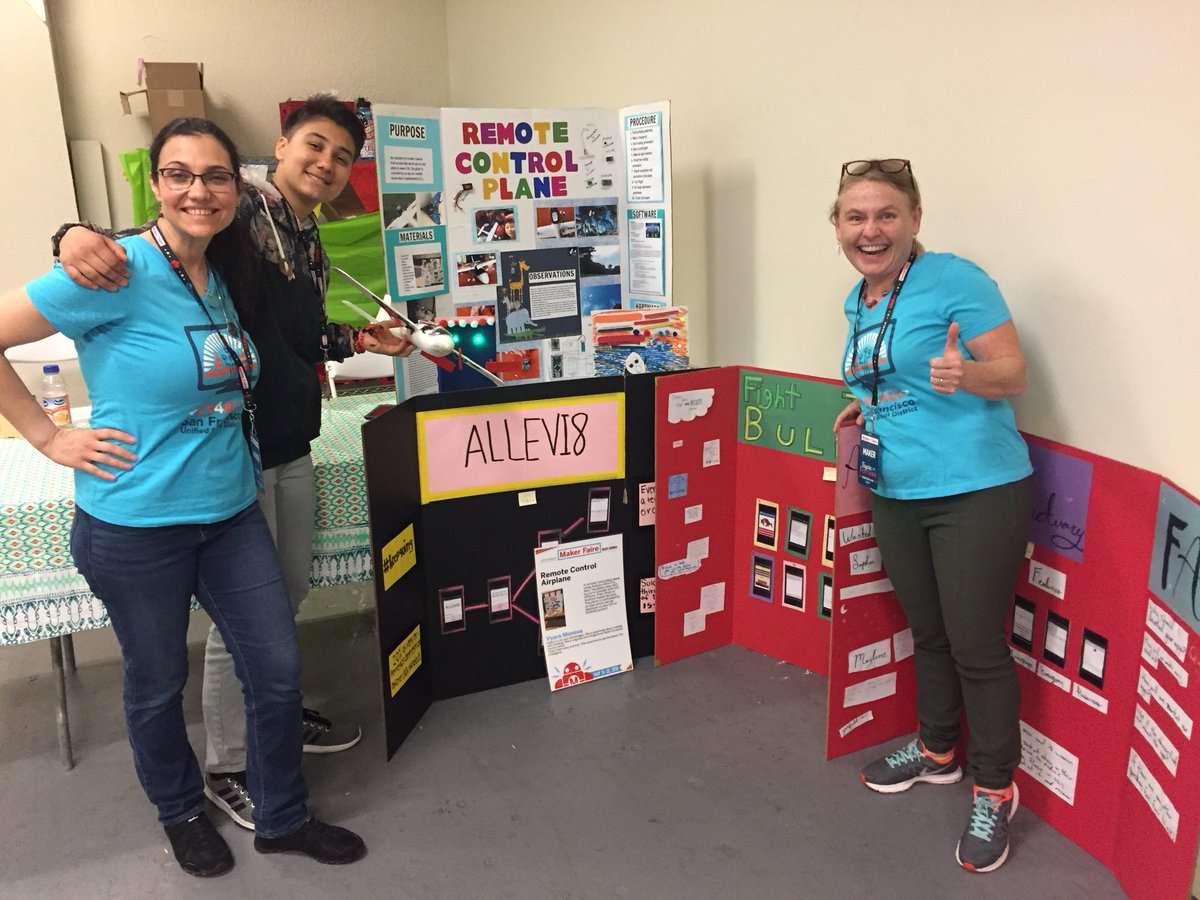 #csinsf supporting sfusd at the #makerfaire