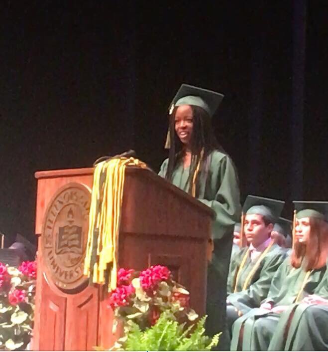 JJBNChapter's tweet photo. Immediate Past CENTRAL Region Teen President and current Teen Leg Rep Jordyn Blythe gets it DONE ✅ - Congratulations Graduate!  BALL STATE UNIVERSITY Bound #AcademicFullRide @jordyn88keys 💙💗 @marcelblythe https://t.co/oFdYdbGDEs