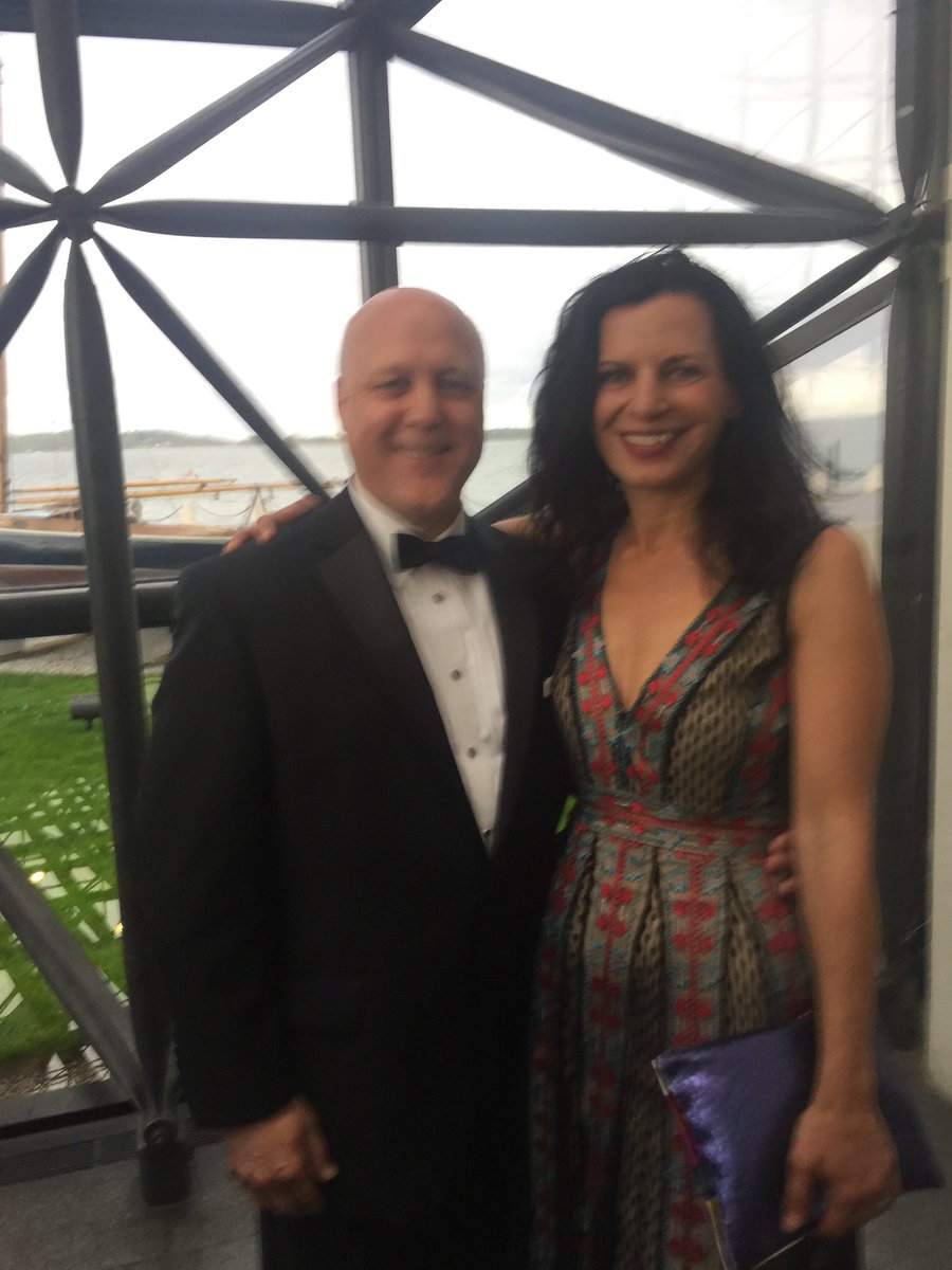 AdriennePenta's tweet photo. Thrilled to be at the @JFKLibrary May Dinner tonight with my friend @juliettekayyem (pictured with honoree @MitchLandrieu)! #jfklibrary #profilesincourage #maydinner https://t.co/wqXulXL4WX