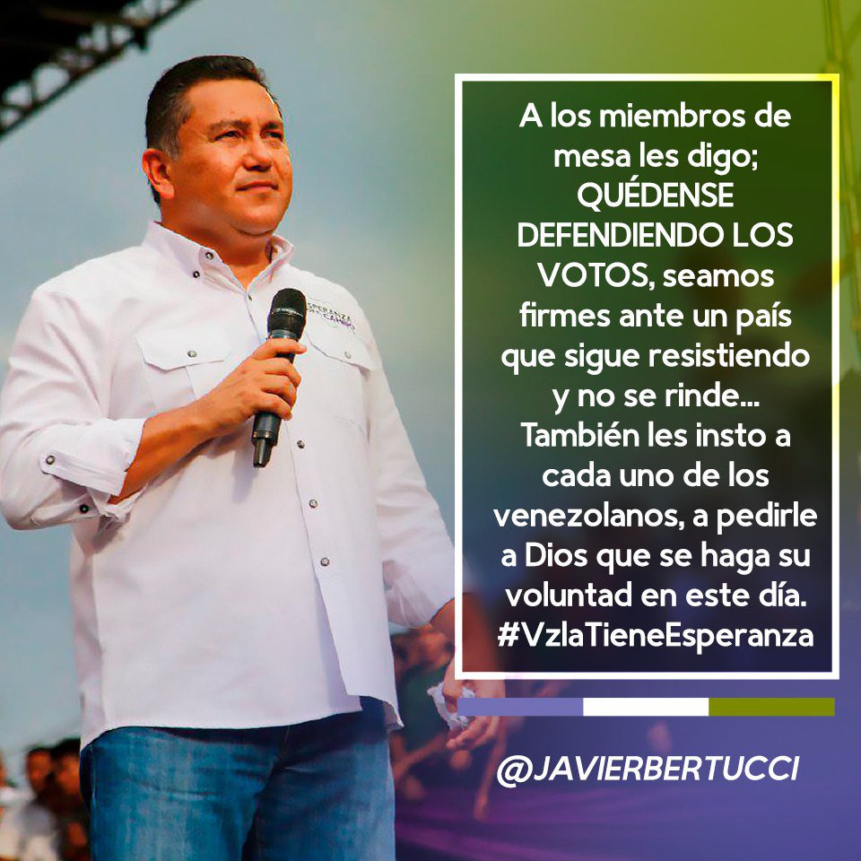 djhlopez's tweet photo. Bravo pueblo quédense en en sus mesas guardando los votos de sus hermanos #VzlaTieneEsperanza https://t.co/1ieXmSlj8d