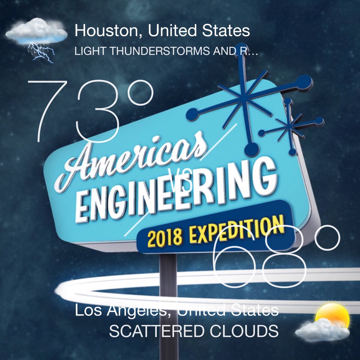 rcloma's tweet photo. Waiting for weather to clear... so we can finally take off and head onto #MEXP Delayed 30 minutes due to weather.… - https://t.co/1deCgm4rde https://t.co/Q3X8LPCLTj