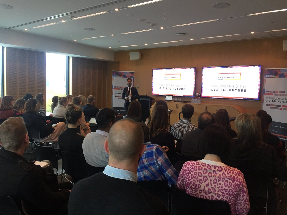 AmnetANZ's tweet photo. Kicking off our #programmaticweek at @dentsuaegis! A big week ahead discussing the Transformation of the Digital Future. @indyKHABRA https://t.co/JZP8tslQax