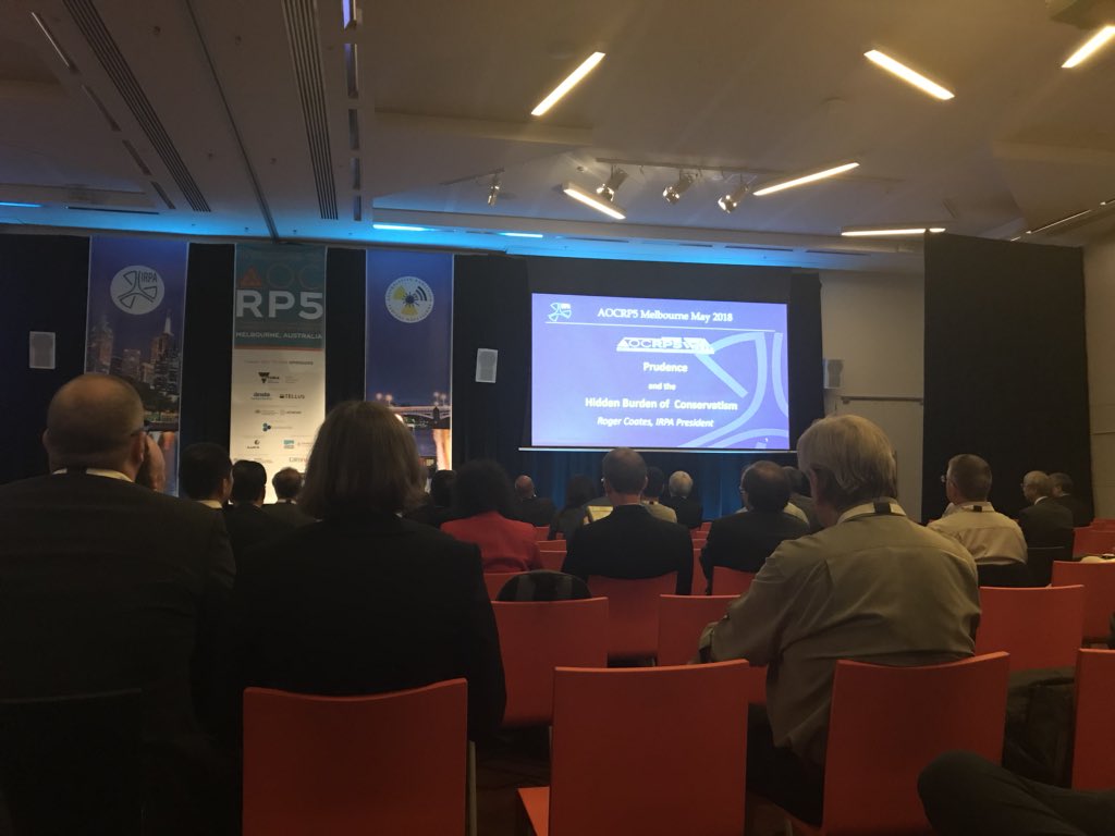 At AOCRP-5 for the next few days in Melbourne