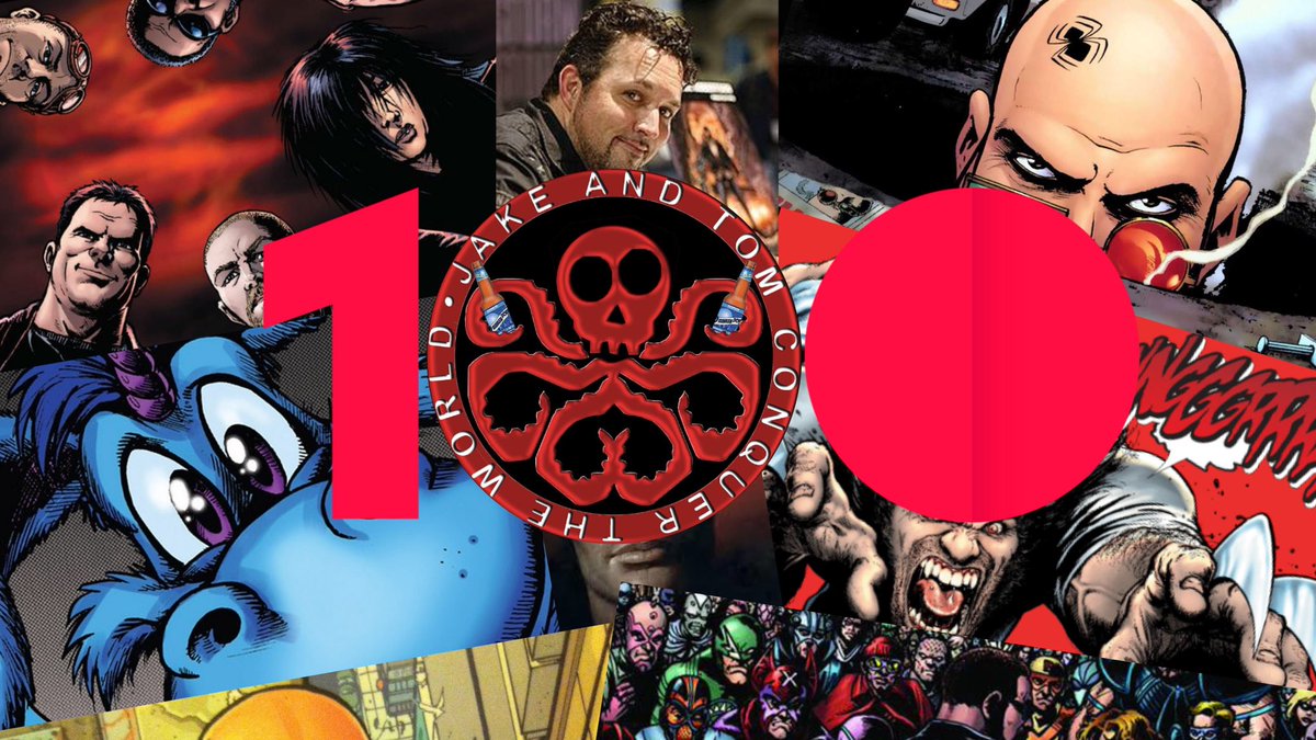 thedrunkendork's tweet photo. Celebrate the 100TH EPISODE of Jake and Tom Conquer the World, featuring special guest, comic book superstar @DarickR obertson!

#PodernFamily
#PodFix
https://t.co/gMHWuqQdHr https://t.co/JDWJnzESq9