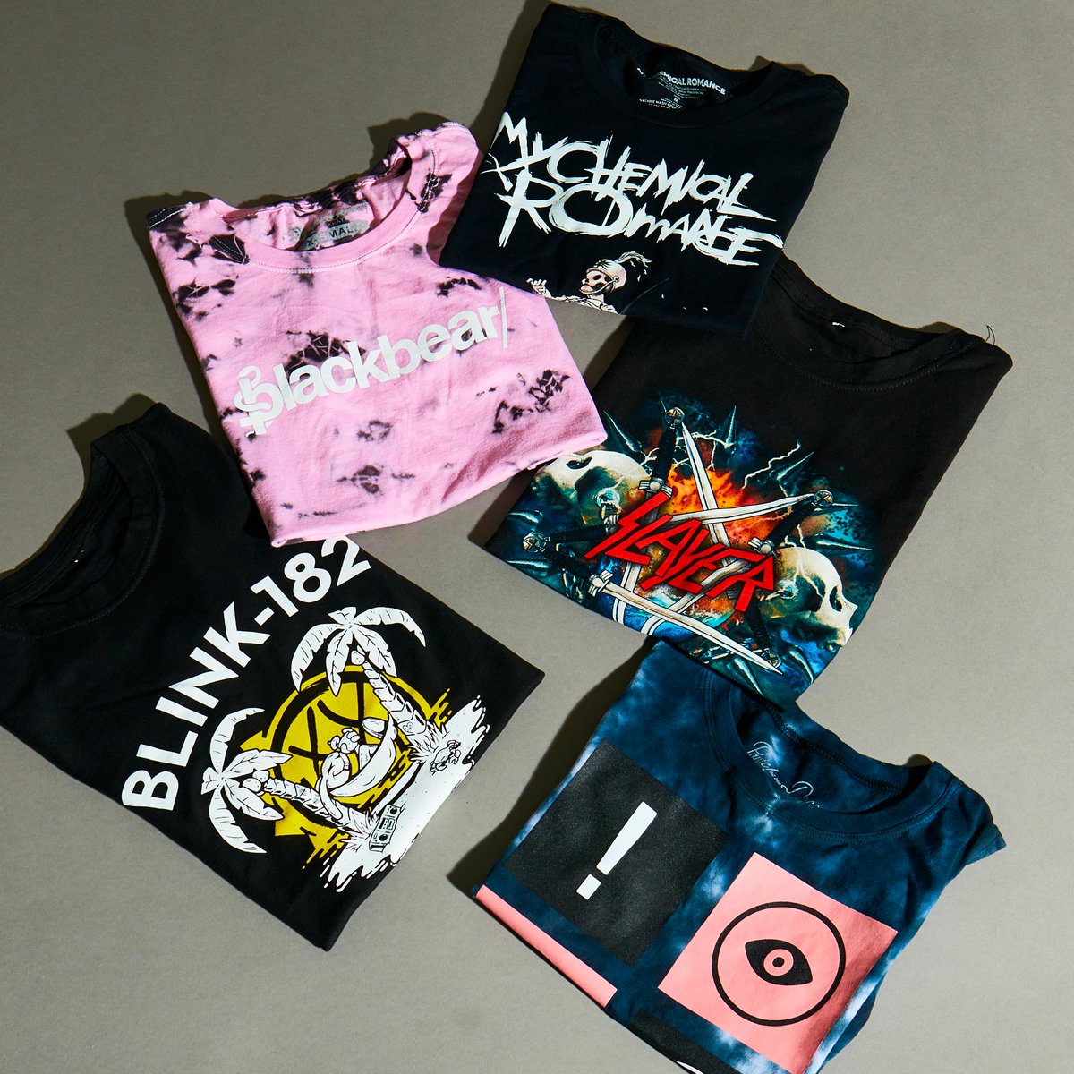 hot topic band shirts