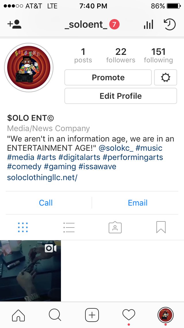 solokc_'s tweet photo. You ain't do nothing but scrolling anyways!!! Hook us up with that IG follow #SOLOENT https://t.co/blpJgOSwlK