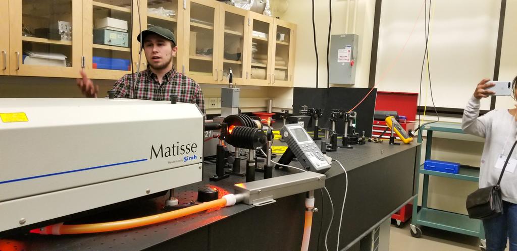 AdAstraGirls's tweet photo. WVU Physics Lab Tours Part 1! #KAF2PSCCS https://t.co/lTPLIijjVi