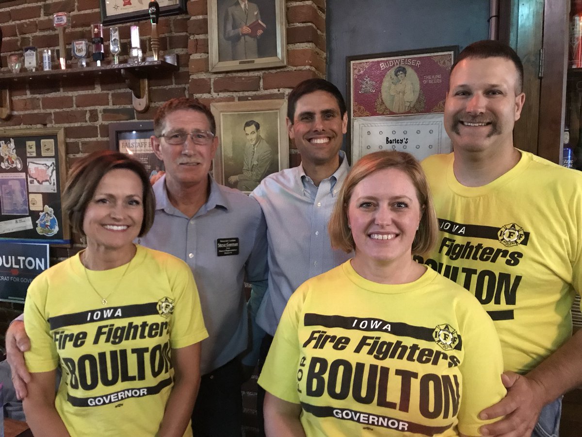 IPFF2's tweet photo. @CbfdIAFF15 with @NateBoulton #firefighters4nate at Council Bluffs event today!!! #RUNWITHNATE #iagov https://t.co/evXEo0Q7R8