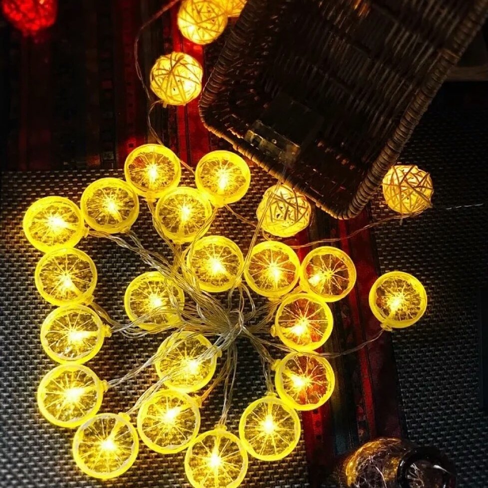 nbakilight's tweet image. #lemonslice #ledfairystring #rattanball #ledstringlights #homedecorlights #Akilight