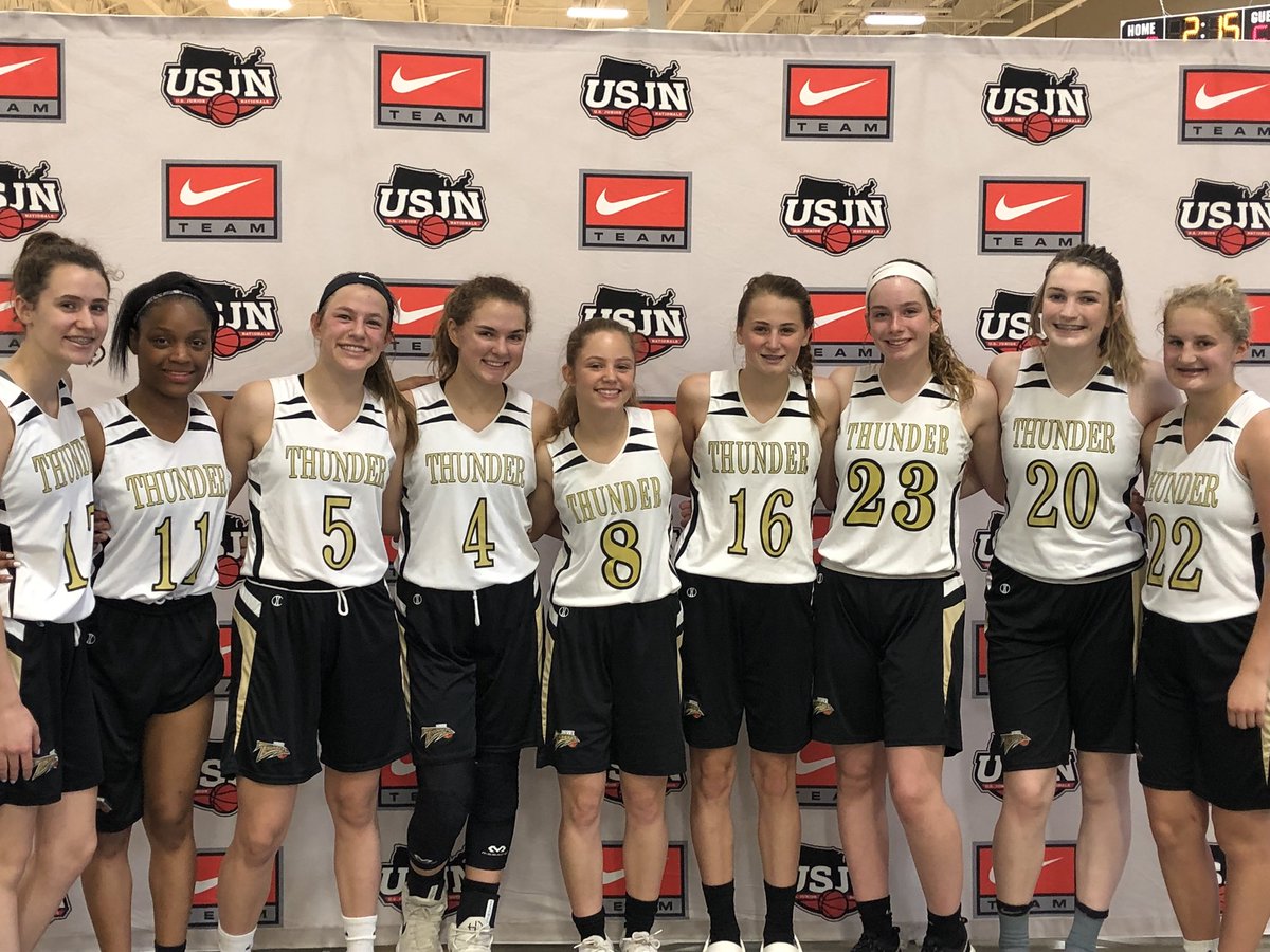 Awesome job NWI Thunder Purple! 3-0 for 1st seed on their bracket. Lots of new faces this year and they get better with each tournament! Go Thunder!! ❤️🏀