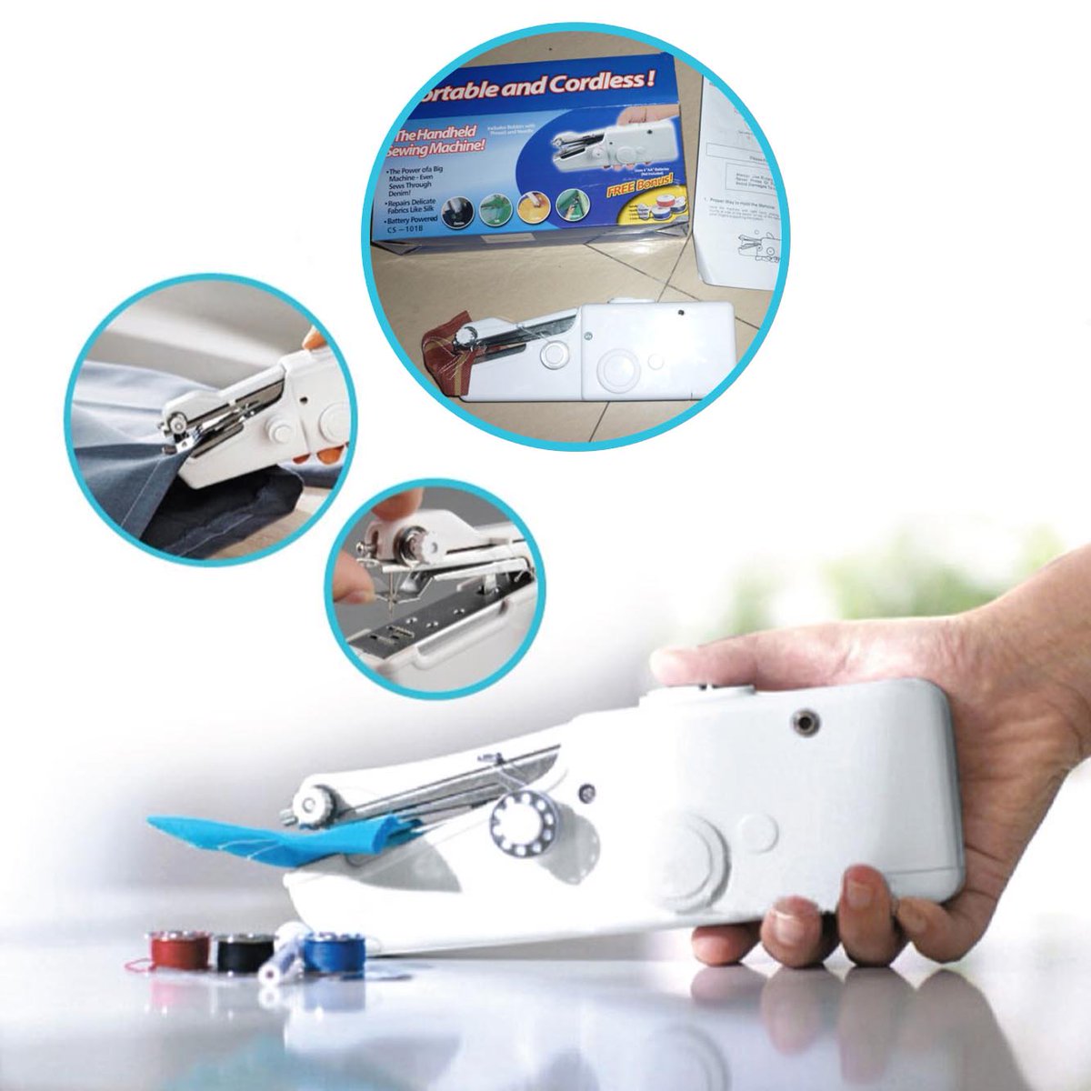 ShopeloSA's tweet photo. Handheld Sewing Machine
R299
BUY Now: https://t.co/qI0Lp3dhO3
#AbomamaMzansi #DateMyFamily #Abomama #AshwiniWillemse #Mampintsha #FindLoveWithKholi #Shopelo #ShopeloPty #Johannesburg #phaphama #KingSomNala #FreshBreakfast #MondayMotivation #PuntsununuPoutChallenge #MenAreTrash https://t.co/YvIvbpXlws