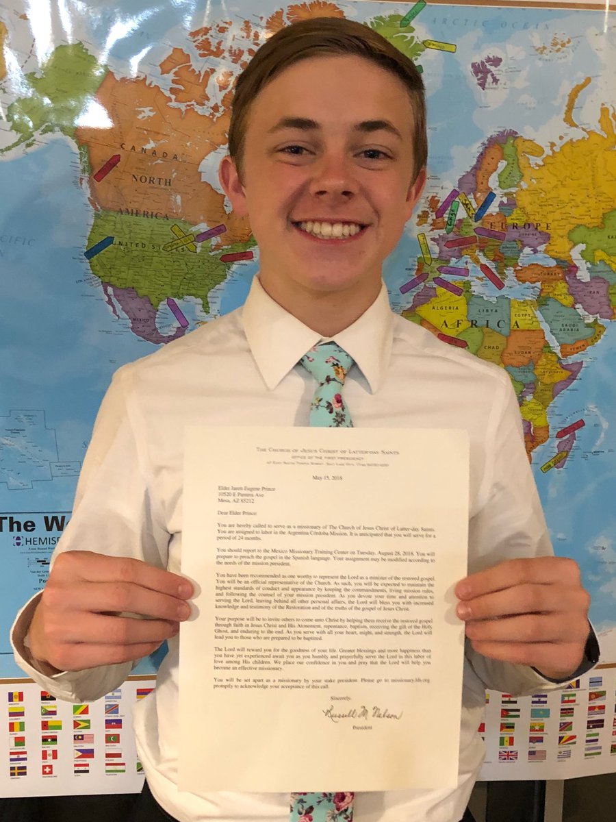 jarett_prince's tweet photo. I have been assigned to serve in the Argentina Córdoba Mission🇦🇷!!!! I report to the México City MTC on August 28th speaking Spanish!!! I love this gospel and I can’t wait to serve and meet the people of Argentina!!!! https://t.co/mLi6DTw55y