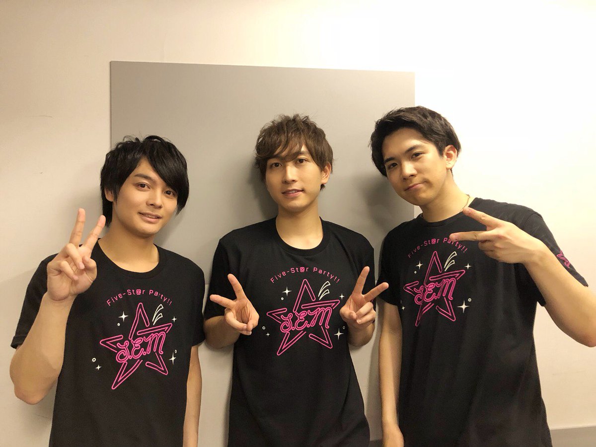 榎木淳弥 No Twitter 昨日のアイドルマスター Sidem Five St R Party にご来場 ご覧下さった皆さんありがとうございました またお会いしましょう