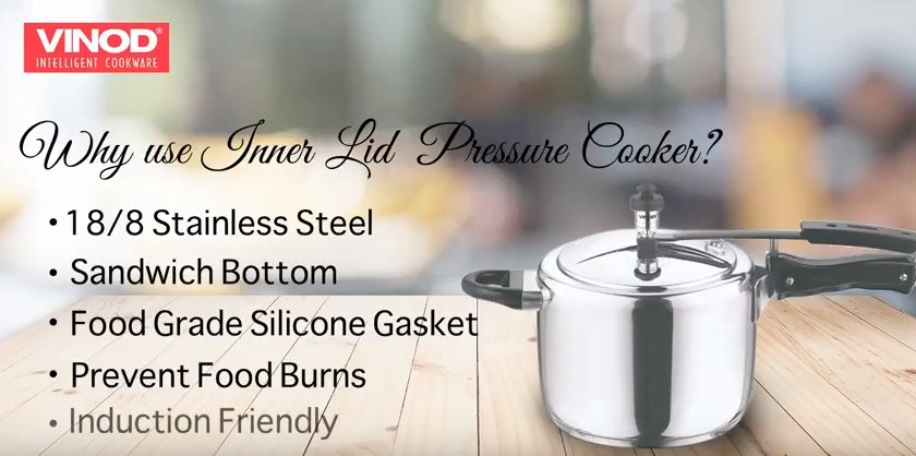 toposant55's tweet image. Answer - 

1) Prevents Food Burns
2) Induction Friendly
3)Food Grade Silicone Gasket 

#ContestLIVE #WINVinodGOODIES #CookwithVinod 
@athar_1_
@sanchitabhartiy
@sonia06loach
@sassyAnokhi
@freeky9219
@Ramprasad43
@rehanak55
@blessedkamal
@prachimana
@saptchamp 
@vhetal
@sandipdey_