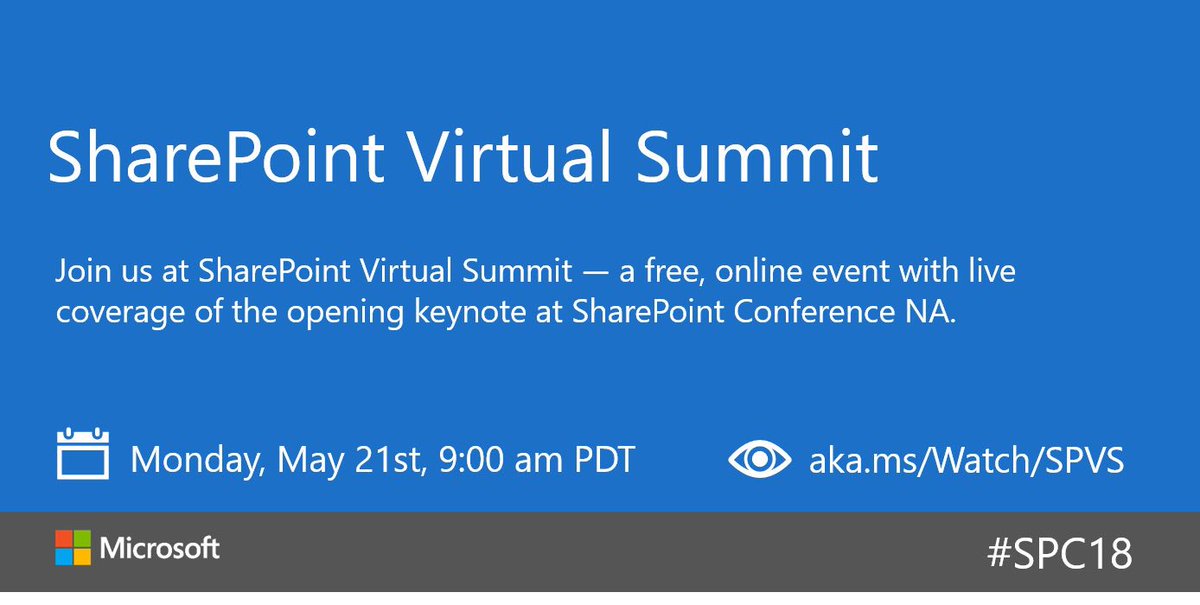 jeffteper's tweet photo. Tomorrow morning we’ll have one of the biggest announcements in the history of #SharePoint - tune in to #SPC18 https://t.co/O6QdsKh0iT https://t.co/mC40QpFr0W