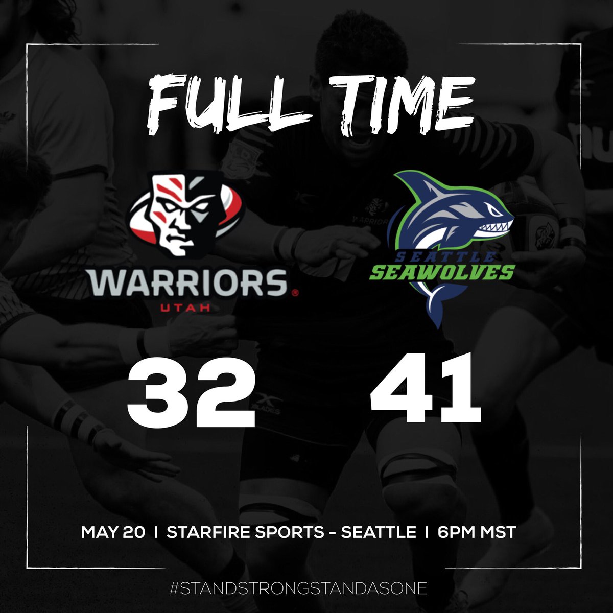 utwarriorsrugby's tweet photo. We lose on the road today against a determined @SeawolvesRFC side. Thanks to all our fans who tuned in to show their support for our boys on the road. https://t.co/1ZnPIh9KUr