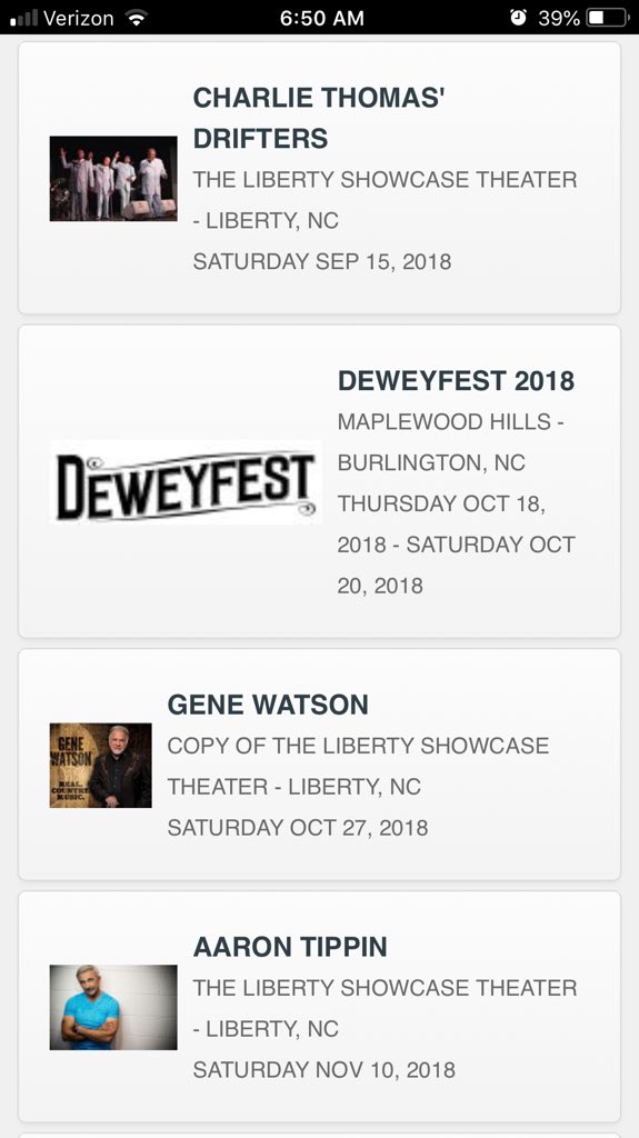 ShowcaseLiberty's tweet photo. Hey Y’all check out our great shows coming up! https://t.co/FvGaTDSE8L https://t.co/4uM7Jhzrdm