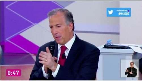 fuerza_turquesa's tweet photo. "No vamos a descansar hasta que los migrantes estén tranquilos": @JoseAMeadeK #HoyGanaNuevaAlianzaYMeade #DebateINE https://t.co/LGa8grAyol