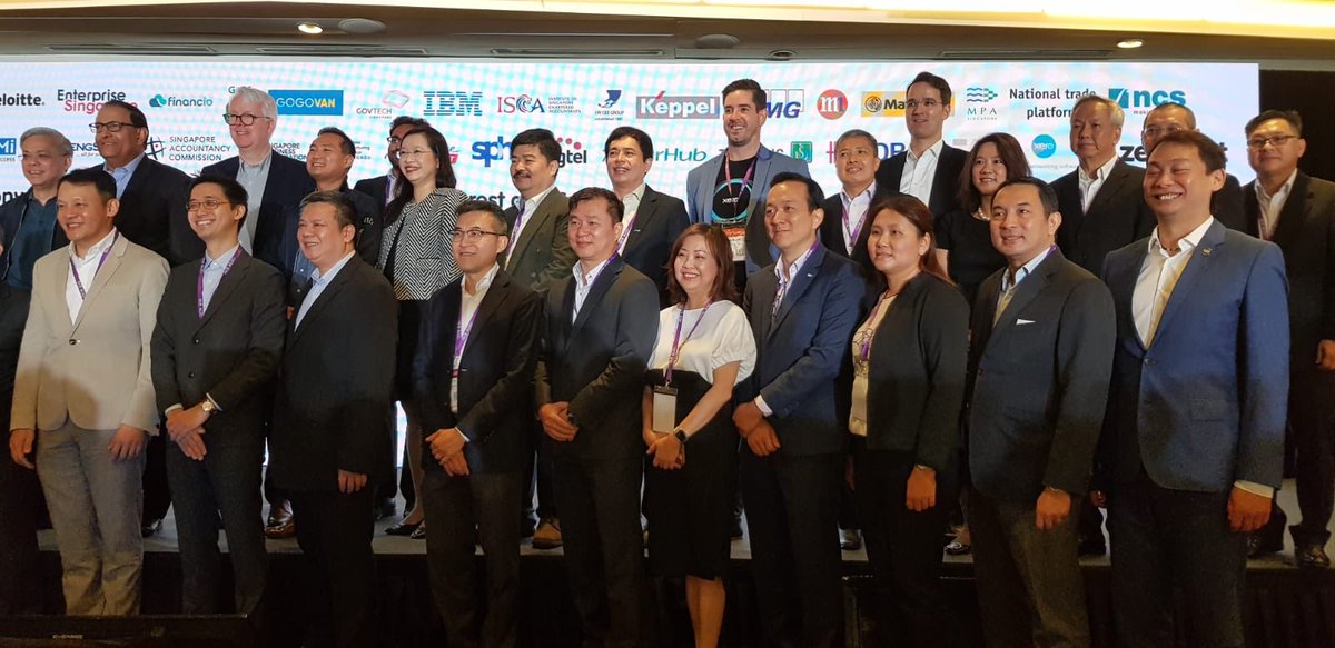 janet_ang's tweet photo. Joining IMDA at the inaugural IMDA Industry Day. Delighted that #IBM #SupplyChainBusinessNetwork is ready to support #IMDAsg #SG:D nation wide e-invoicing initiative with #Peppol standard. #SgDigital #SBFDigitilisation https://t.co/VWAfVkhEnB