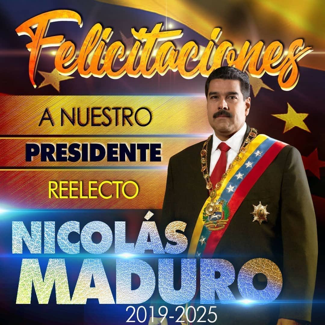 mbermudez_21's tweet photo. El pueblo soberano habló! Felicidades presidente @NicolasMaduro sigamos en la construcción de la patria grande. Viva Chávez!! Viva Maduro!! https://t.co/cW8oH4FpBV