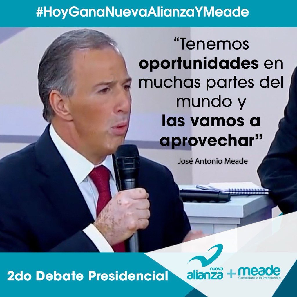 fuerza_turquesa's tweet photo. Ir hacia delante ▶ implica hacer un conjunto de oportunidades ✅ y hacer del comercio exterior 🌎: diversificado, profundo, moderno y con una buena plataforma de empleos para todos. 💪🏻#HoyGanaNuevaAlianzaYMeade  #DebateINE https://t.co/GIZITw3E2W