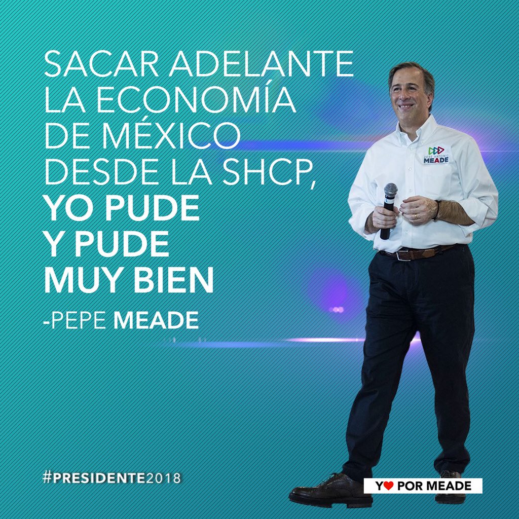 yo_por_meade's tweet image. .@JoseAMeadeK es el candidato más preparado con el alcanzaremos el #México que queremos. #YoPorMeade #MeadePresidente #DebateINE