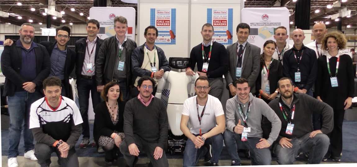 wear_mobile's tweet photo. #MFBA18 #MakerFaire is ended! Many thanks to @ITAChicago #italiantradeagency for the perfect support! #MakersItalia #makers #startup #BayArea #augmentedreality #MixedReality #trymarko https://t.co/cLK82D68ML https://t.co/iVKnCecNqm