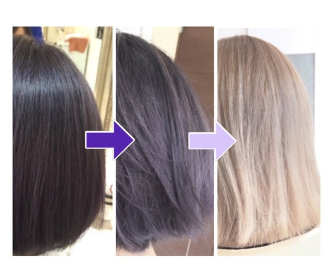 あべ A Twitter パープルアッシュグレー みたいなやつめっちゃいいからこれにしよ T Co C1pfcldbe8 Twitter