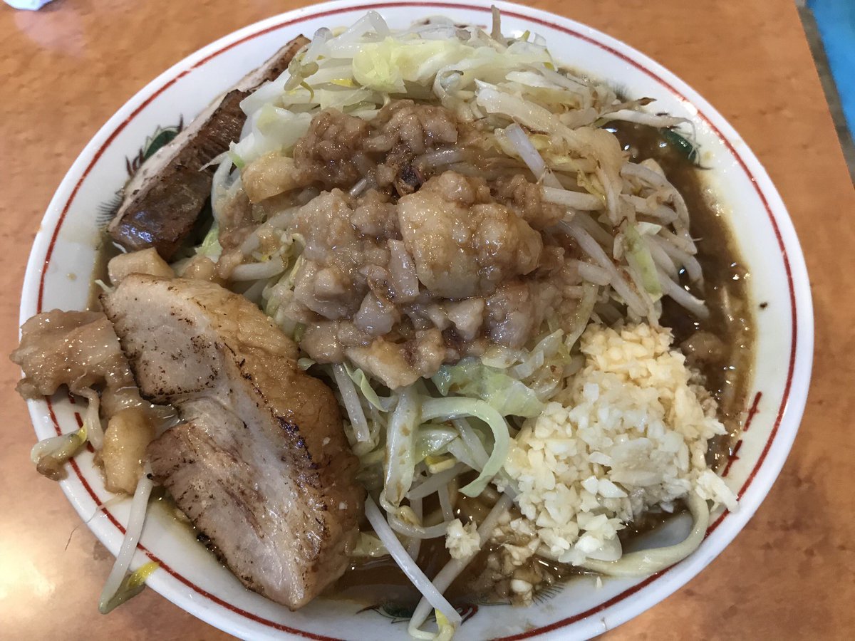 右京 ラーメン荘 歴史を刻め 枚方店 カレーラーメン カレー Curry 大阪 枚方市 ラーメン荘 歴史を 刻め カレーラーメン ニンニク 野菜 アブラ 二郎系