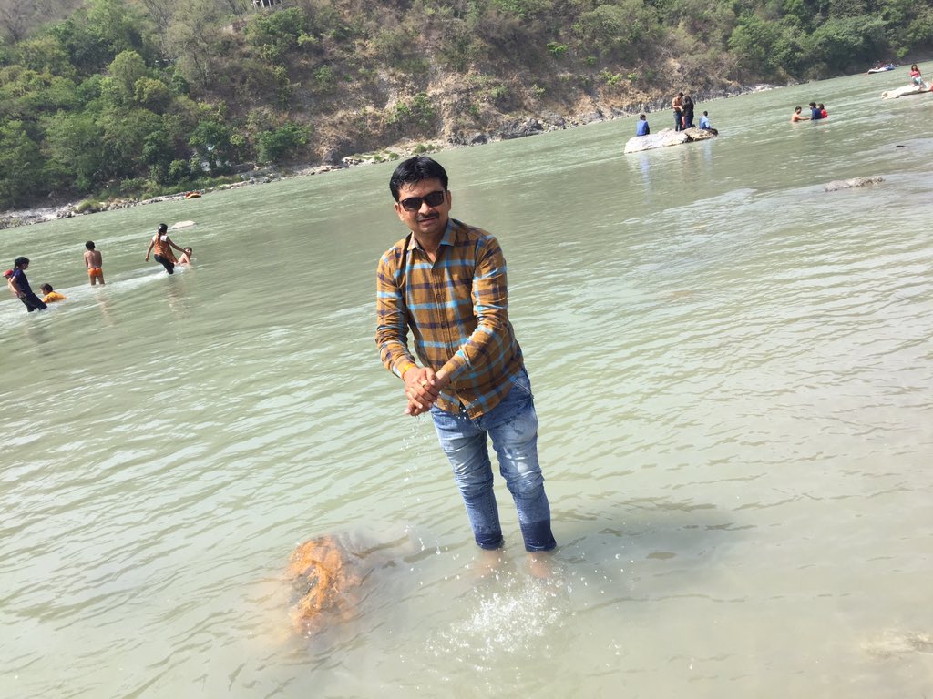 Ganga river at Hrishikesh