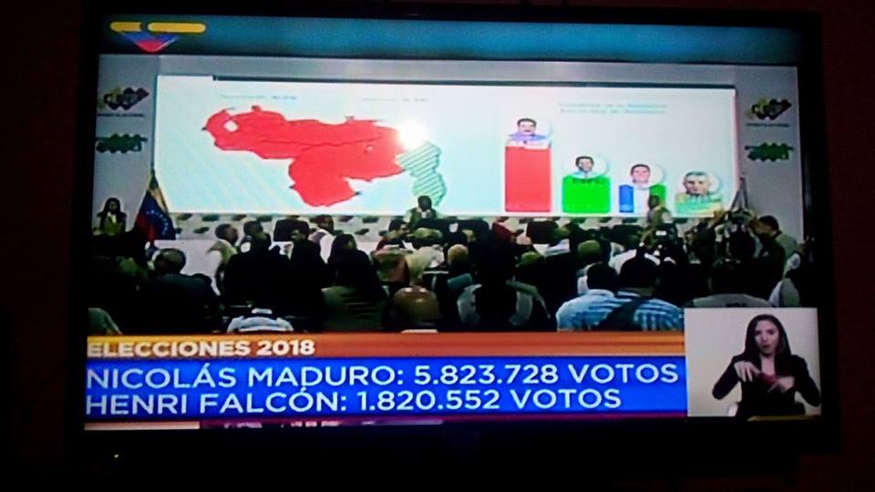 Horuboros's tweet photo. Observese bien. En la actualidad este es el mapa mas real de Venezuela. Demuestra que Maduro gana las "elecciones" con el país teñido de sangre. 
2018-2024 La paz de los sepulcros es el objetivo. #20MayoFraudeElectoral #VzlaSeRebeló https://t.co/lYRtS8Bsh3