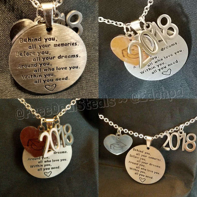 edohpa's tweet photo. 2018 Graduation Necklace
Find it here>>
https://t.co/srdJbCYEXQ
#Graduation #Grad #2018 #Necklace #Jewelry #GradNecklace
#Memories #GiftsForGrad #Students #Education #Seniors #Novelty
#GradParty #Gifts #Gift #GiftsForGuysโฆ https://t.co/6Z9VaZDRaF https://t.co/sJKZBnaSAT