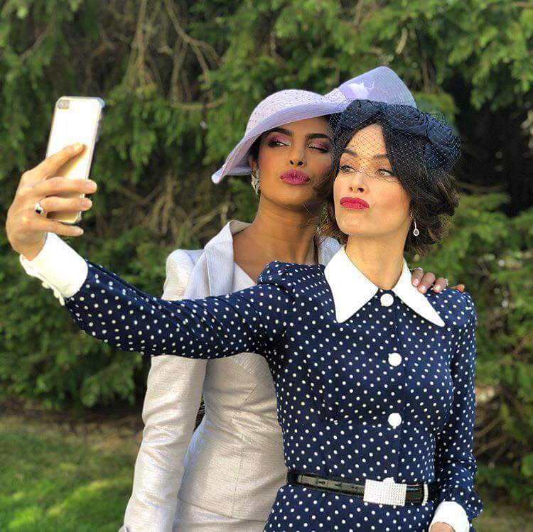 priyankachopra's tweet photo. Bridal crew #squad ❤️💥 https://t.co/YGzbECMGtk