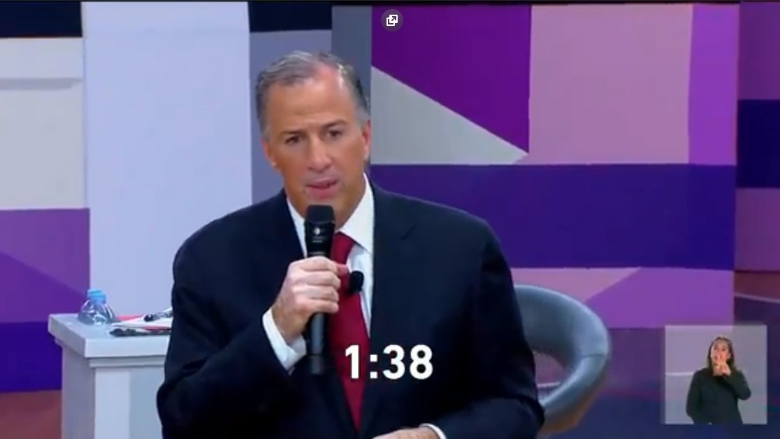 Reporte_Indigo's tweet image. .@JoseAMeadeK responde a Anaya “Se necesita se muy cínico el haber sido presidente de la Cámara de Diputados,sin haber logrado un solo resultado en beneficio de los migrantes” #DebateINE #ElPoderDelVoto