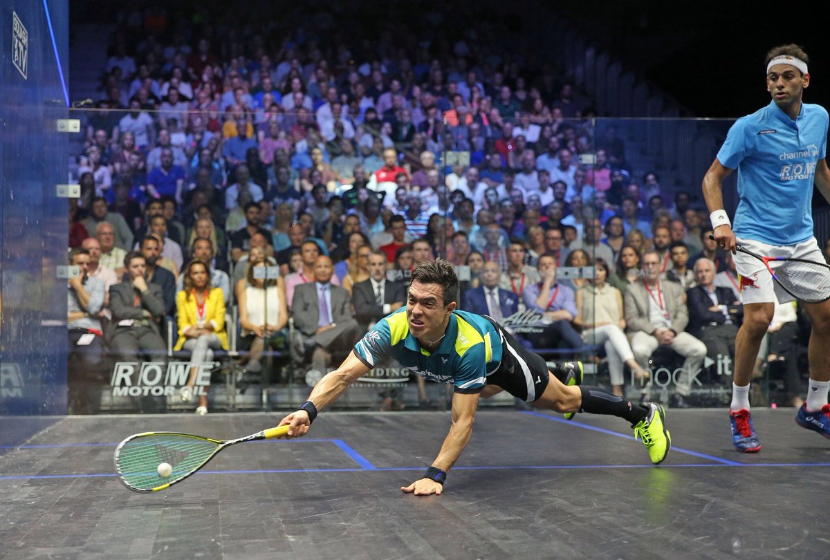 REVISTA_LALIGA's tweet photo. #BritOpen18
¡HISTÓRICO! Miguel Ángel Rodríguez derrotó al número uno del mundo Mohamed ElShorbagy en el Abierto Británico del PSA World Tour y se coronó campeón. https://t.co/YrxPD2xC4V