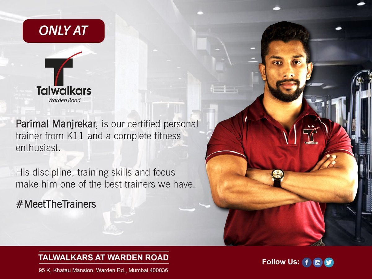 TalwalkarsR's tweet photo. Here's our personal trainer who's a fitness addict, fun loving and extremely confident of himself.

#monday #motivation #confidence #fitness #addict #passionate #funloving #meetthetrainer #gym #personaltraining #fitmode #pt #talwalkars https://t.co/OHgQqbFegX