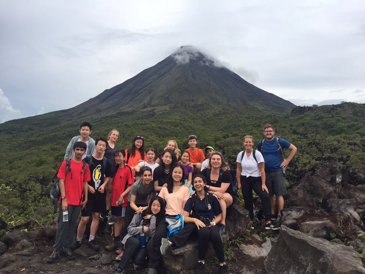 colinvdr's tweet photo. Last full day in 🇨🇷! Amazing time in La Fortuna and at Arenal Volcano. Rainforest hike, tourist time in town, natural hot springs, delicious meals and an amazing volcano to end our trip. Flying home tomorrow! #mulgravecr https://t.co/knUxuTLntN