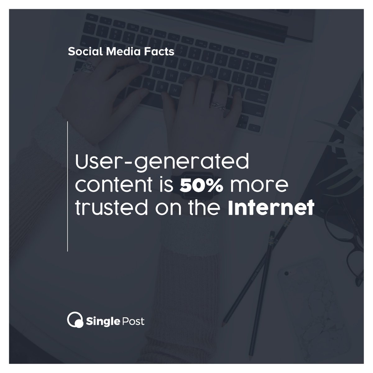 SinglePostApp's tweet image. Who do you trust more? the brand or its customer? 
#socialmediafacts #socialmediamarkering #singlepost