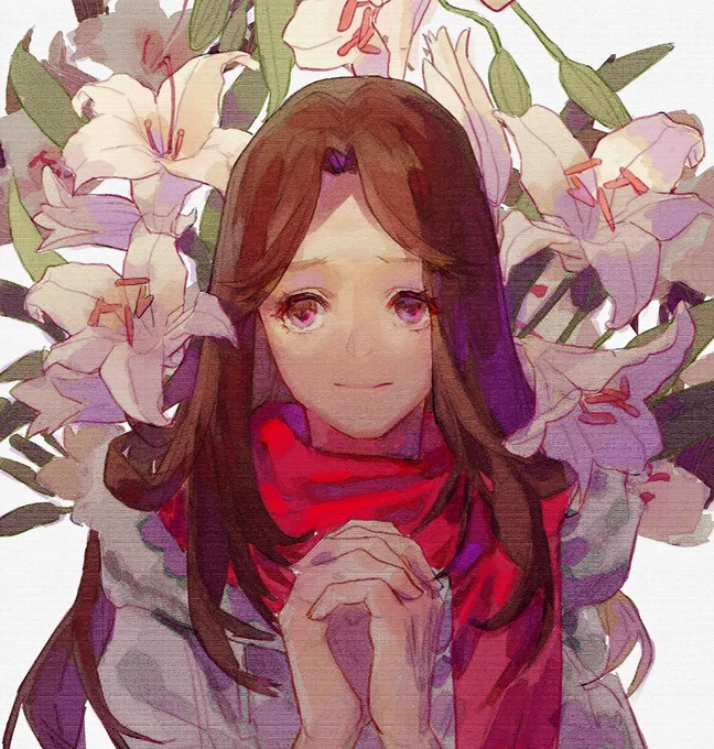 练习,加油!
画的是庄颜wwww像百合花一样的女孩子 