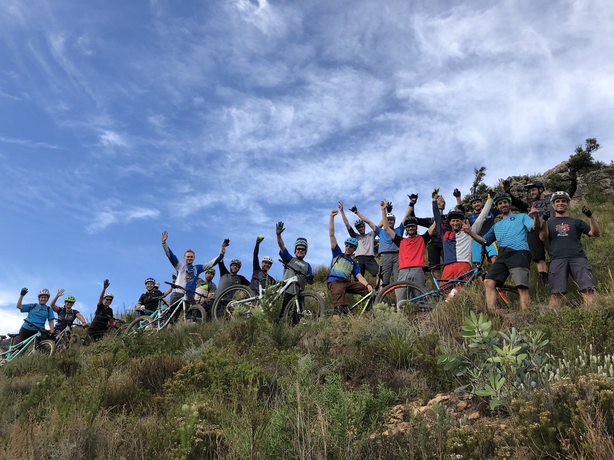 _RushSports_'s tweet photo. No better way to spent your 60th Birthday - Paul “The Plumber” Morris large and in charge in Jonkershoek this weekend on his @santacruzbikes #HightowerCC celebrating in style 🎂🍾 || Happy Birthday from all of us at Rush Sports. 

#weride https://t.co/MieD2C7Uyd