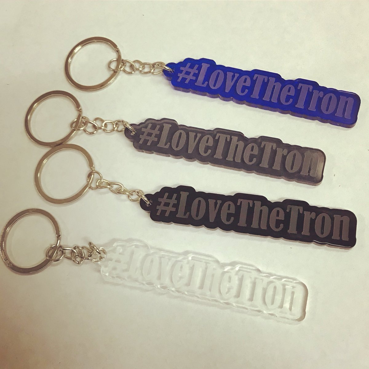 DAVY_ENGRAVERS's tweet image. #lovetheTron key tags in stock $10
.@lovethetron #getsome #keytags #youknowyouwantone