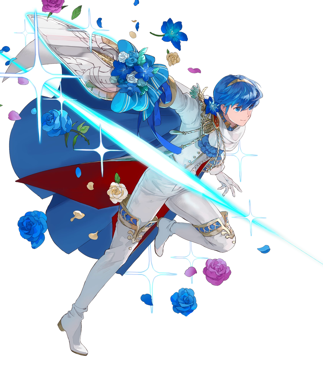FEHeroes_News's tweet photo. Complete artwork set for Marth: Altean Groom (Tempest Trials). #FEHeroes 🦉 https://t.co/IJds1vAgKH