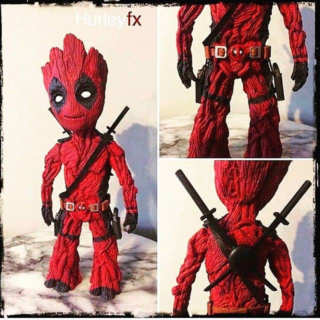 CnJPlayTV's tweet photo. Reposting @kesslerkomics:
Even Groot is excited about Deadpool. Are you seeing it tonight?

Help us with our poll on our Instagram story as to what to do tonight. Thank you.

Hey it's DEADPOOL WEEK on our Instagram account so we're doing everything DEADPOOL!

#IAmGroot #Grootpool https://t.co/iH2qgTOo5n