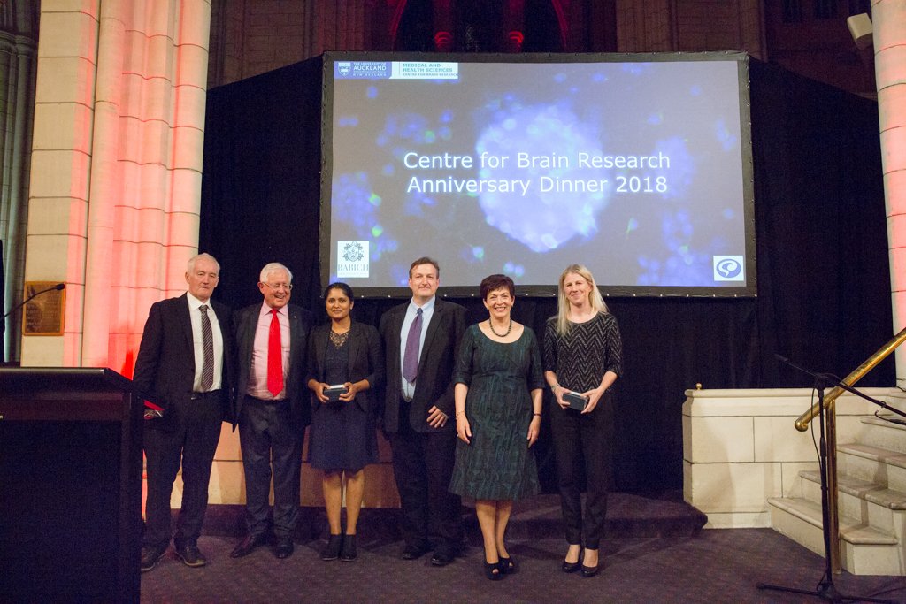 mindsforminds's tweet photo. Minds for Minds researchers had a great night with other members of Centre for Brain Research, meeting Governor-General of New Zealand Dame Patsy Reddy at the recent CBR 9th Anniversary Dinner. https://t.co/LeMJ9eItWw