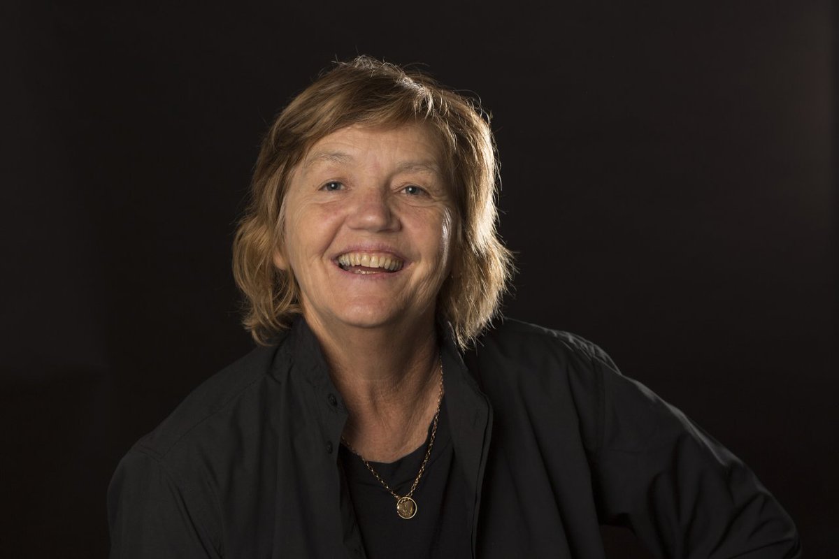 MelbTheatreCo's tweet photo. 'When theatre works it’s so utterly, overwhelmingly surprising, and mostly because it’s in the flesh … It’s a living, growing thing' Patricia Cornelius speaks to @rharcross about #mtcAlba in @SatPaper. https://t.co/YlBZAjQi3T https://t.co/iRZDd20VFr
