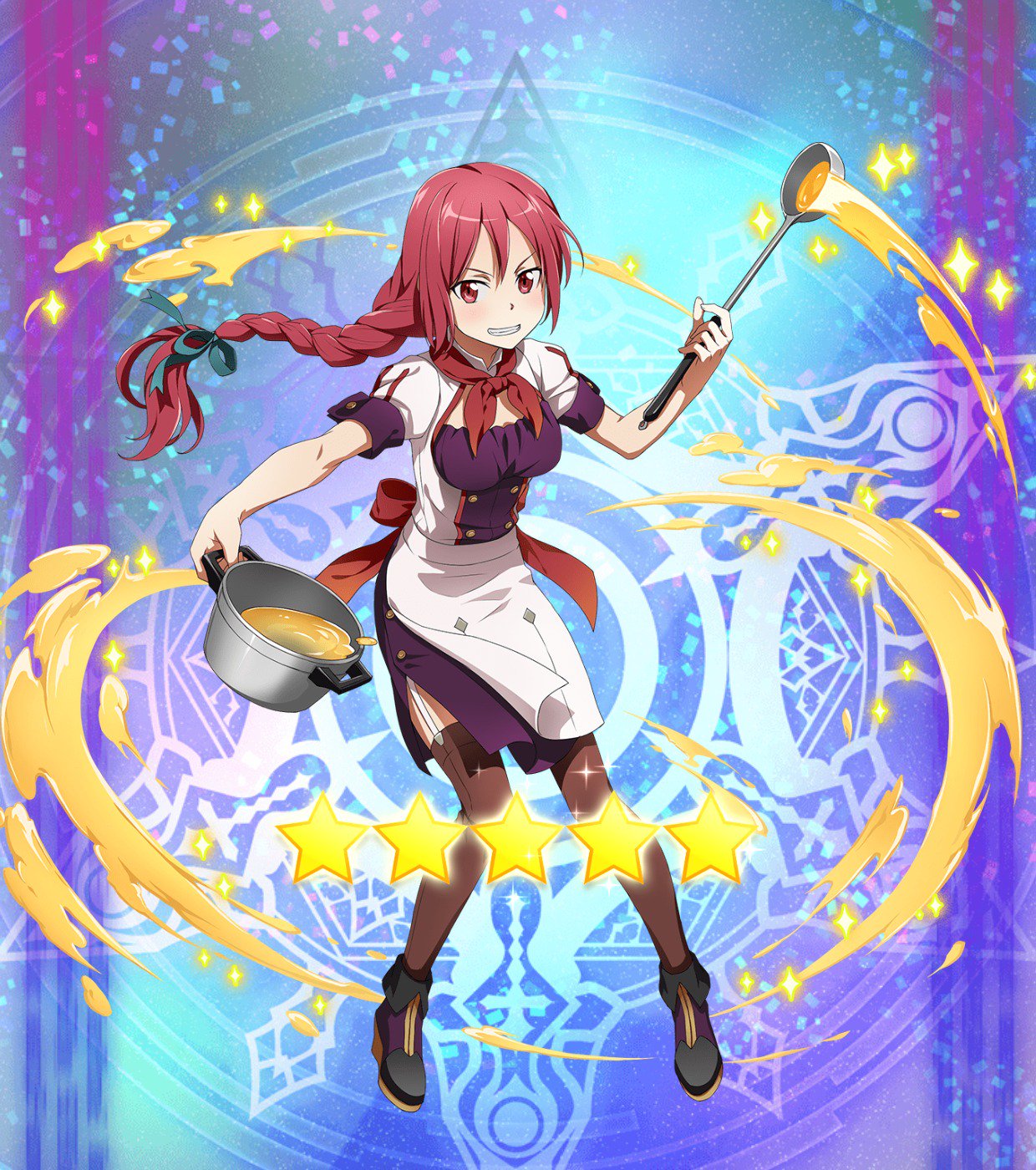 公式 Sao メモリー デフラグ 噂の女シェフ 凄腕の料理人 レーチカがスキルスロット追加 Amp 5進化可能になって帰ってきた キャラクターイベント 凄腕の料理人 本日15時より復刻開催 メモデフ T Co Wbjqqtrleu Twitter
