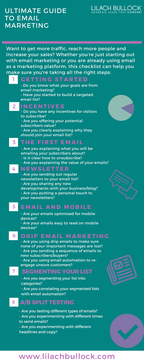 lilachbullock's tweet photo. The ultimate email marketing checklist - get more #emailmarketing #tips on https://t.co/awN5ndIGTo https://t.co/y8JiHeRy0T